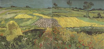 Vincent Van Gogh Wheat Fields near Auvers (nn04) China oil painting art